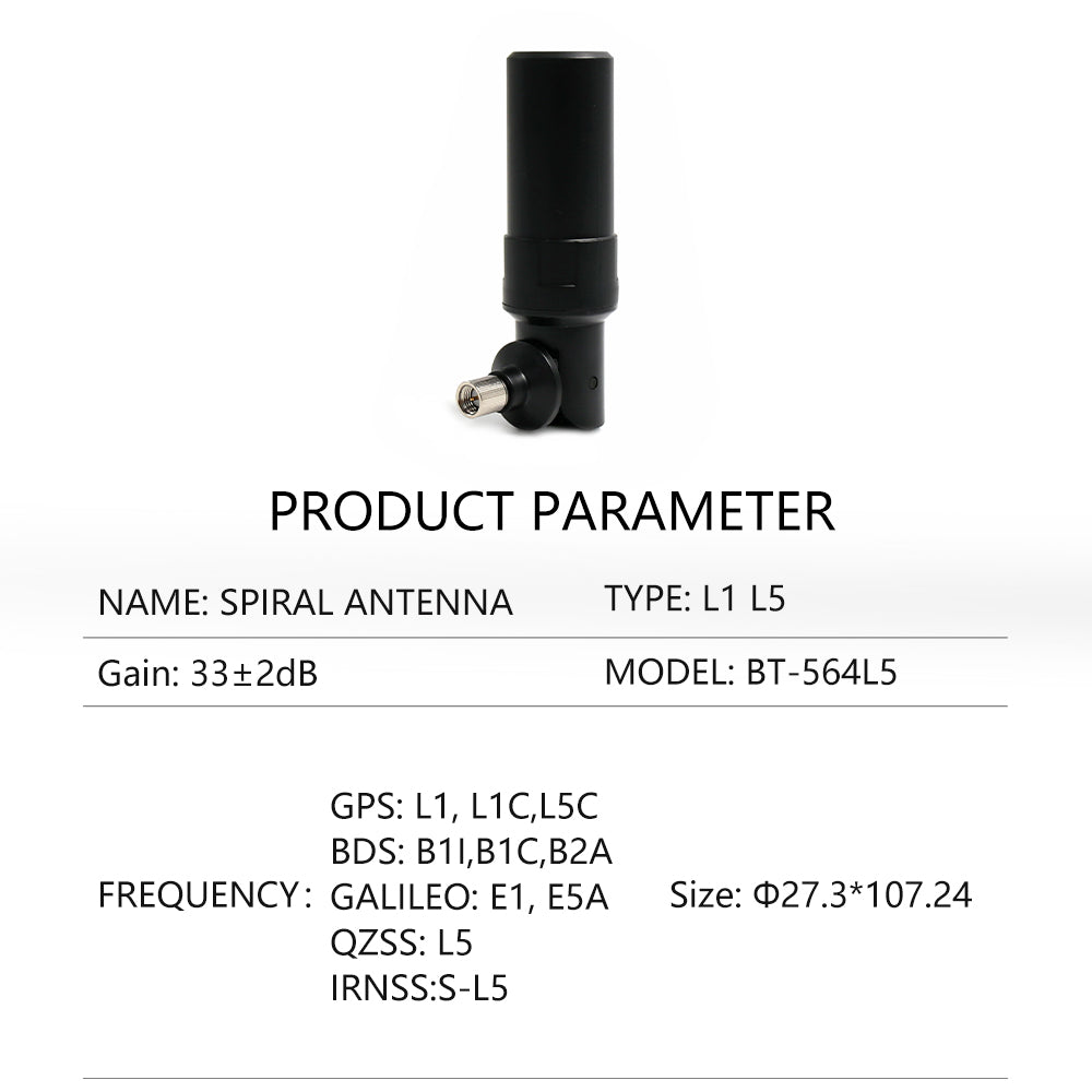 Beitian folding Helix Antenna Foldable Design Support Ubx SMA-J BT-564 Beitian folding Helix Antenna Foldable Design Support Ubx SMA-J BT-564